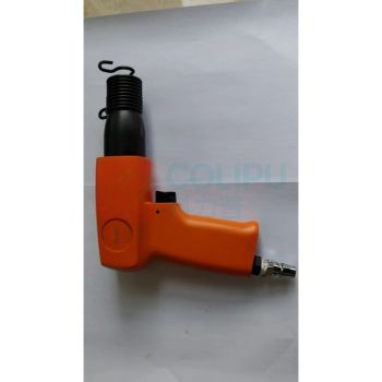 特莱尔 气动轻型锤 TE-5011 冲击次数:3100 活塞直径:19mm 行程:67mm 铆接规格:4.8-6.4mm 重量:1.6kg 高度:55mm 长度:165mm 所需气压:5.0-7bar 进气口尺寸:1/4