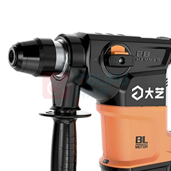 大艺 大功率锂电电锤 E28 双功28锤 6.0Ah单电标充
