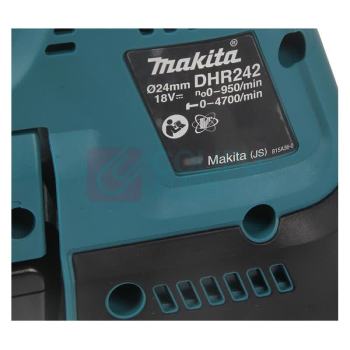 牧田 MAKITA 充电式电锤 DHR242Z 24mm(15/16") 裸机