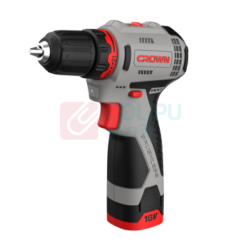 皇冠 CROWN 16V无刷电钻 CT21099HMX-2 TB 两电一充/2.0Ah电池/空载转速0-420/0-1400r/min