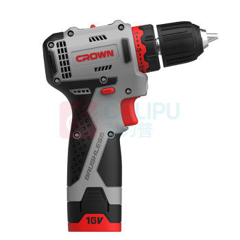 皇冠 CROWN 16V无刷电钻 CT21099HMX-2 TB 两电一充/2.0Ah电池/空载转速0-420/0-1400r/min