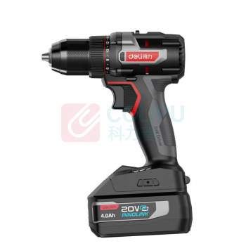得力工具 无刷锂电钻 DE-DZ20-2D4 20V 70N.m 双电4.0Ah