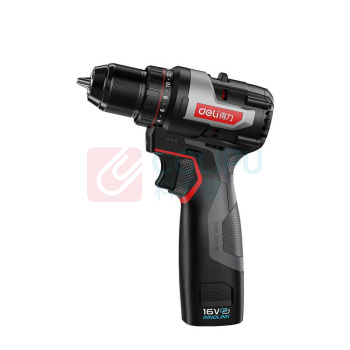 得力工具 无刷锂电钻 DE-DZ16-4D2 16V 60N.m 双电2.0Ah