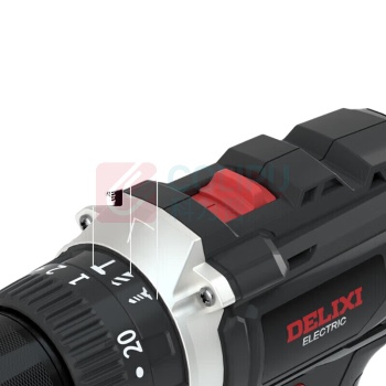 德力西电气 DELIXI ELECTRIC ED-C3锂电钻 多功能家用充电式手电钻 DECEDC31202 35N.m 20V两电一充