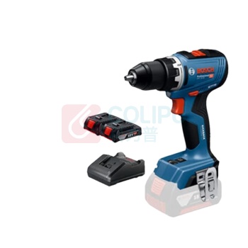 博世 BOSCH 锂电充电式电钻/起子机 GSR 18V-65, 2x2.0Ah, GAL1820 06019N3080