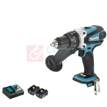 牧田 MAKITA 充电式冲击起子电钻 DHP458RME 13mm(1/2") 4.0Ah