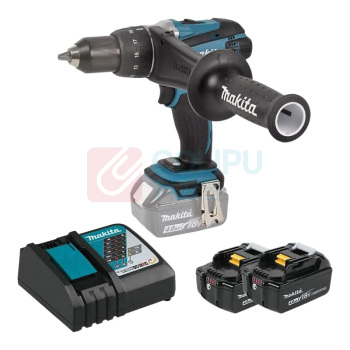 牧田 MAKITA 充电式起子电钻 DDF458RME 13mm(1/2")4.0Ah