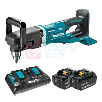 牧田 MAKITA 充电式角向电钻 DDA460PT2 13mm(1/2") 5.0Ah