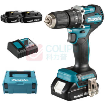 牧田 MAKITA 充电式冲击起子电钻 DHP487SAJ 13mm(1/2") 2.0Ah