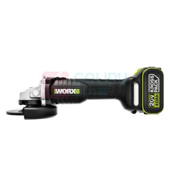 威克士 20V 125mm无刷锂电角磨机 WHJ01.9(EP/WS) 125mm 最高转速:8500rpm