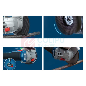 博世 BOSCH 锂电充电式角磨机 GWS 18V-8 2B Kit 06019N9081