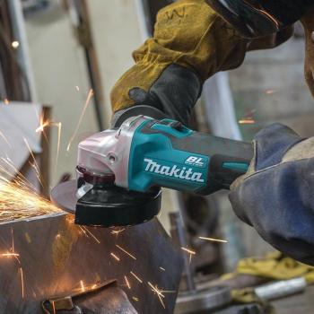 牧田 MAKITA 充电式角向磨光机 DGA454Z 115mm(4-1/2")裸机