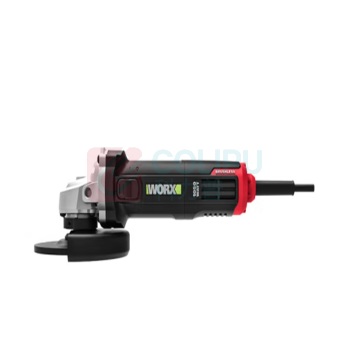 威克士 125mm无刷角磨(侧开关)220V WU981(EP/WS) 减振手柄，SDS护罩，扳手，U型防尘网；彩盒 