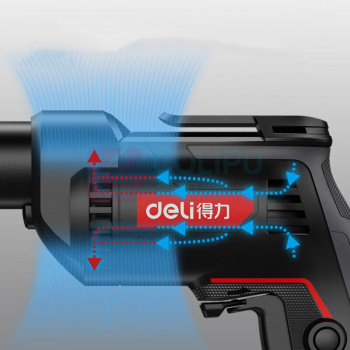 得力 deli 多功能电转家用电动螺丝刀手枪钻 DE-DZ10-1 500w10mm