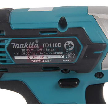 牧田 MAKITA 充电式冲击起子机 TD110DZ 裸机