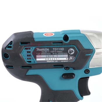 牧田 MAKITA 充电式冲击起子机 TD110DWY 1.5Ah*1