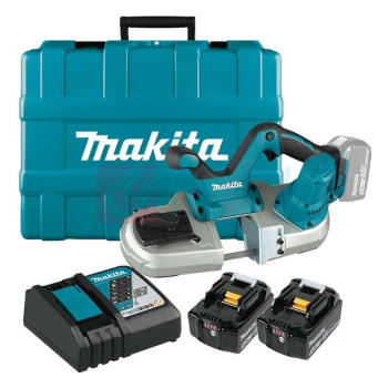 牧田 MAKITA 充电式轻便带锯 DPB182RTE 64mm(2-1/2") 5.0Ah