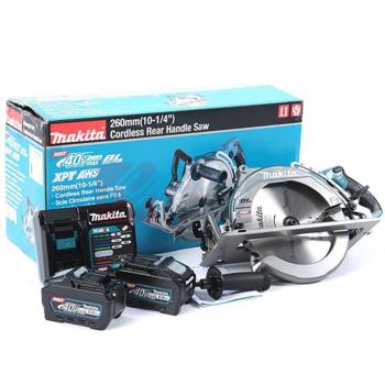 牧田 MAKITA 充电式圆锯 RS002GZ 260mm(10-1/4") 裸机