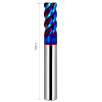GTK 立铣刀 L300 ES4 φ6*15*70 TIALN 6*15*70mm (蓝色)