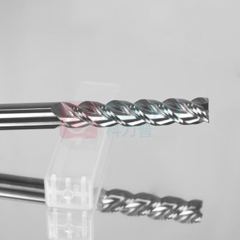 GTK 硬质合金立铣刀 D6*20*d6*75L*4T 6*6*20*75mm (银色)