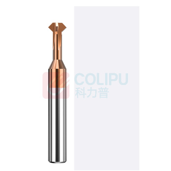 GTK 硬质合金倒角刀 D4.9*90°*10*75L*3T 4.9*10*75mm (铜色)