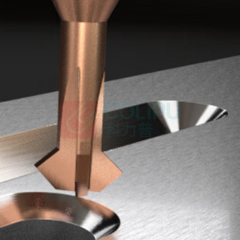 GTK 硬质合金倒角刀 D4.9*90°*10*75L*3T 4.9*10*75mm (铜色)