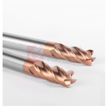 GTK 硬质合金立铣刀 L300ES4Φ10*C0.3TIALNLES41000AC 10*30*10*75mm (银色) 钛合金用