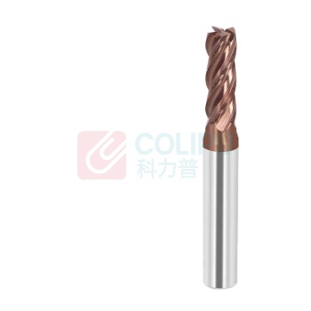 GTK 硬质合金立铣刀 L300ES4Φ8.0*20CTIALNLES40800A 8*20*D8*60Lmm (银色) 钛合金用