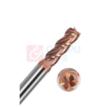 GTK 硬质合金立铣刀 L300ES4Φ8.0*20CTIALNLES40800A 8*20*D8*60Lmm (银色) 钛合金用