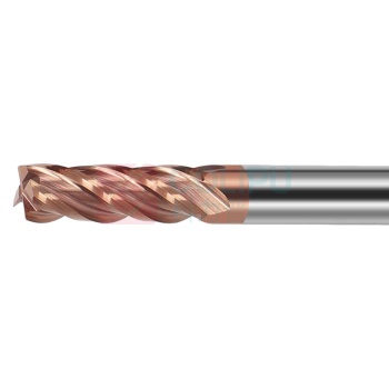 GTK 硬质合金立铣刀 L300ES4Φ8.0*20CTIALNLES40800A 8*20*D8*60Lmm (银色) 钛合金用