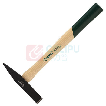 SATA 胡桃木柄焊工除锈锤0.6磅 92352