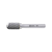 世达 SATA 圆柱形球头双齿硬质合金旋转锉 53726 C1020X06