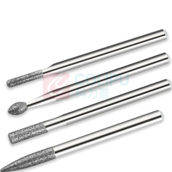 DAFEI 电动金刚石打磨针 2.38mm 30支/盒混装