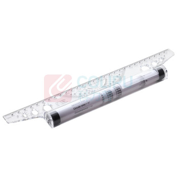 反转 平行尺专业设计绘图平衡尺设计画圆工具滚动推尺量角器滚轮尺小比例尺 FZ-3582B