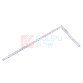卡西洛 高精度不锈钢双面直角尺 1000mm*500mm 厚2.0mm