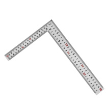 卡西洛 高精度不锈钢双面直角尺 300*200 尺厚2mm