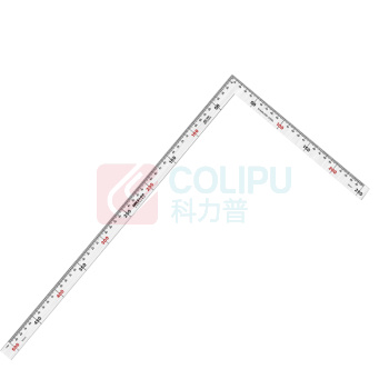 卡西洛 高精度不锈钢双面直角尺 500*250mm 尺厚2mm