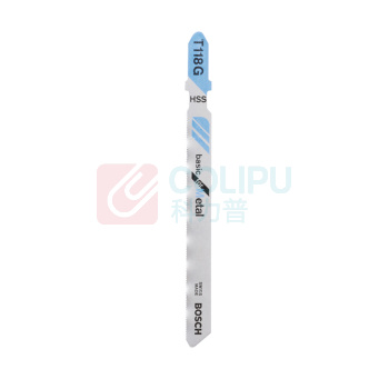 博世 BOSCH 金属切割基础型曲线锯条 T118G 92mm (5支装) 2608631012