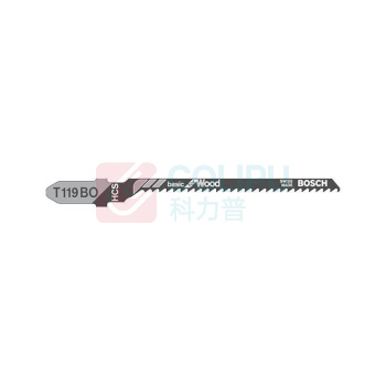 博世 BOSCH 木材切割基础型曲线锯条 T119BO 83mm(5支装) 2608630310