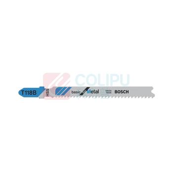 博世 BOSCH 金属切割基础型曲线锯条 T118B 92mm(5支装) 2608631014