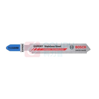 博世 BOSCH 专家级不锈钢切割曲线锯条 T118AHM 83mm(3支装) 2608900561
