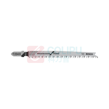 博世 BOSCH 木材切割进取型曲线锯条 T234X 117mm(5支装) 2608633528