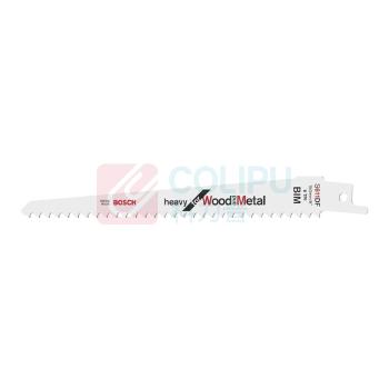 博世 BOSCH 专业级 马刀锯条 S611DF 复合材料切割马刀锯条,150mm(5支装) 2608656258
