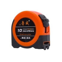 鲁威 橘黑包胶卷尺 LW10m-25mm
