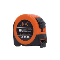 鲁威 橘黑包胶卷尺 LW5m×19mm