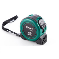 SATA 加厚加硬钢卷尺耐磨盒尺高精度米尺 3.5Mx16MM 91333A