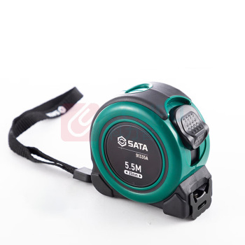 SATA 加厚加硬钢卷尺耐磨盒尺高精度米尺 3.5Mx16MM 91333A