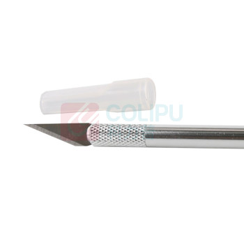 拓利亚 TOPLIA 铝合金手柄雕刻刀 KS020001 144mm 附5刀片