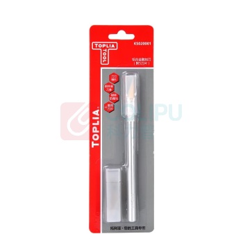 拓利亚 TOPLIA 铝合金手柄雕刻刀 KS020001 144mm 附5刀片