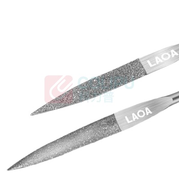 LAOA 金刚石锉刀10件套 LA165503 3x140mm 整形什锦锉
